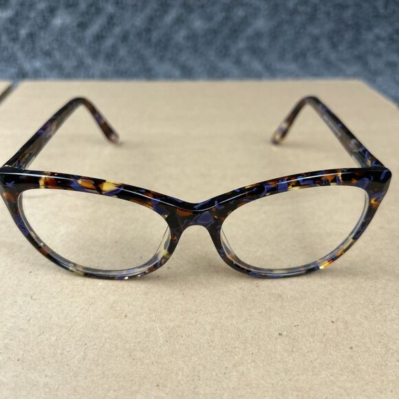 Roberto Steffani RS 157 COL 50 Eyeglasses Frames Blue Tortoise Round 52-16-135 - Picture 3 of 7